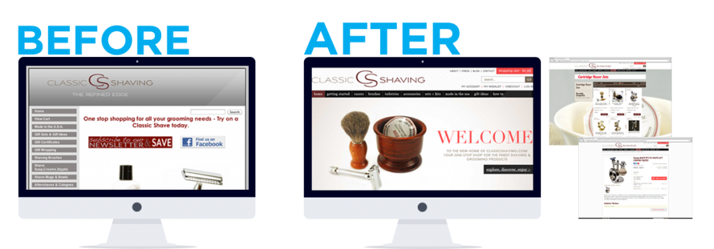 EYEMAGINE Delivers a Razor-Sharp Magento eCommerce Store for Classic Shaving