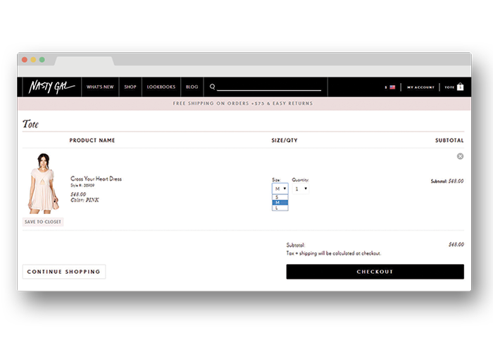 Seamless eCommerce Purchasing Process