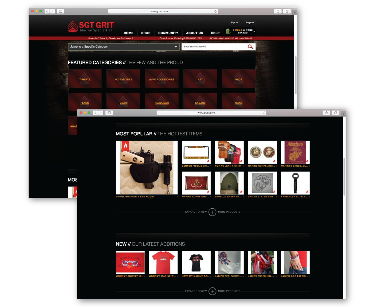 Sgt. Grit Magento upgrade 