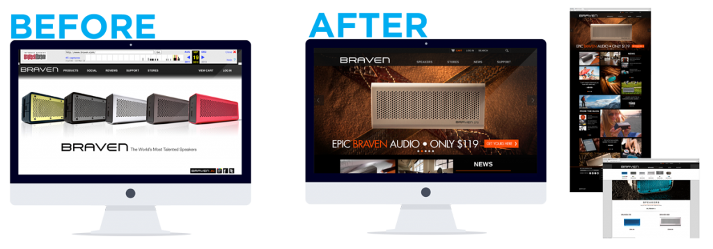 eCommerce Web Design BRAVEN eCommerce Web Design BRAVEN
