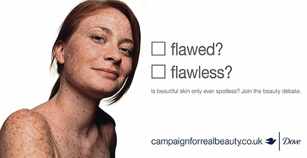 example of Dove's brand personality example of Dove's brand personality