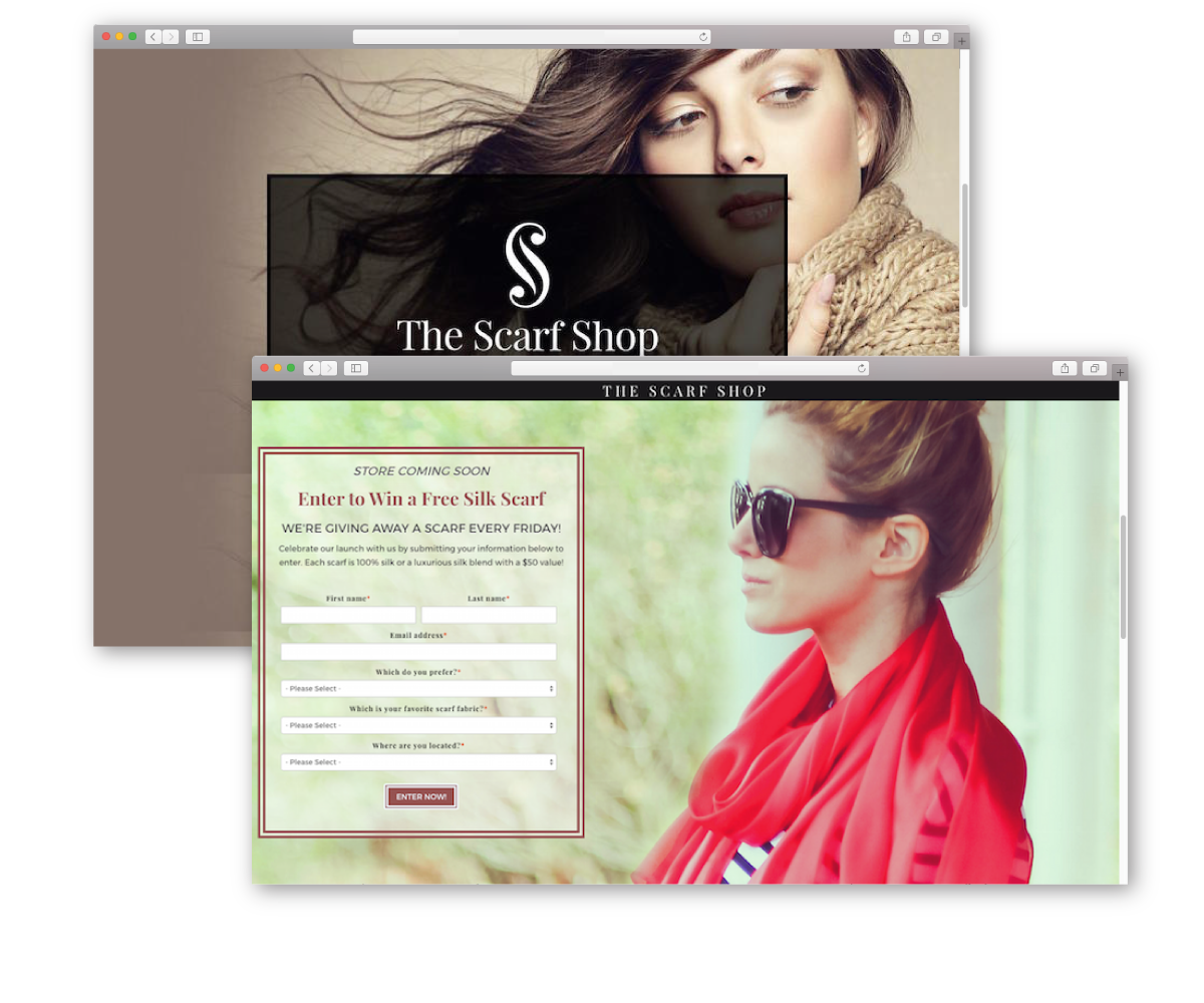 The Scarf Shop EYEMAGINE Case Study 